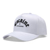 Cocaine & Hookers Golf Hat in White with Curved Brim