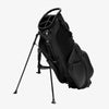 Fairway Leather Golf Stand Bag - Black