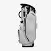 Fairway Leather Golf Stand Bag - White