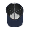 TOUR PRO Mad Slicer Golf Hat in Navy Blue with Flat Brim