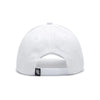 Mad Slicer White SnapBack Golf Hat - Curved Brim