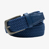 Players Woven Belt in Navy Blue