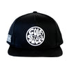 Retro Golf Sucks Black SnapBack Golf Hat