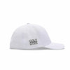 TOUR PRO Angry Golfer Golf Hat in White with Curved Brim
