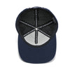 TOUR PRO Angry Golfer Golf Hat in Navy Blue with Flat Brim