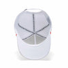 TOUR PRO Bushwood Members Golf Hat in White with Curved Brim