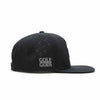 TOUR PRO Clubhouse Patch Golf Hat in Black with Flat Brim