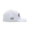 TOUR PRO Cocaine & Hookers Golf Hat in White with Curved Brim