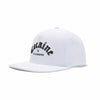 TOUR PRO Cocaine & Hookers Golf Hat in White with Flat Brim