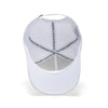 TOUR PRO Golf Fans Hat in White with Curved Brim