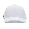 TOUR PRO Golf Hat in White with Curved Brim