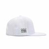 TOUR PRO Golf Hat in White with Flat Brim