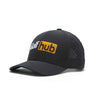 TOUR PRO Golf Hub Golf Hat in Black with Curved Brim