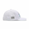 TOUR PRO I Hate Golf Hat in White with Curved Brim