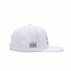 TOUR PRO I Hate Golf Hat in White with Flat Brim