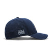 TOUR PRO Mad Slicer Golf Hat in Navy Blue with Curved Brim