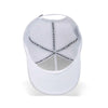 TOUR PRO Mad Slicer Golf Hat in White with Curved Brim