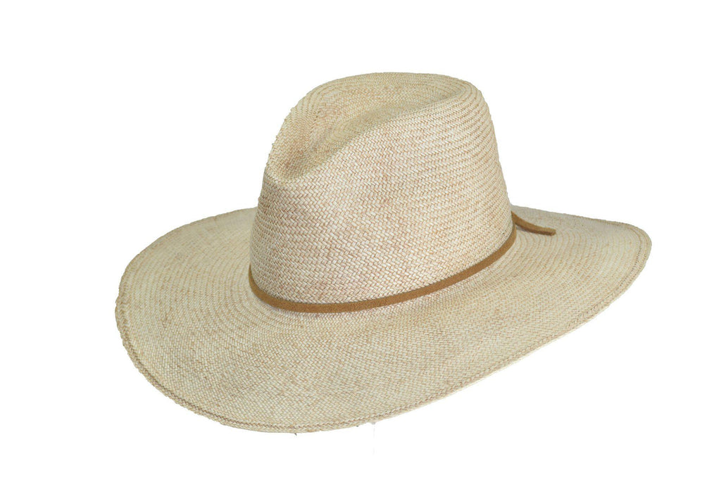 mens small brim straw hats