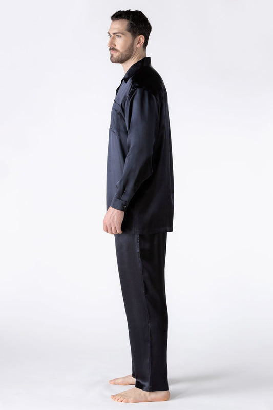 NK IMODE Men Silk Robe