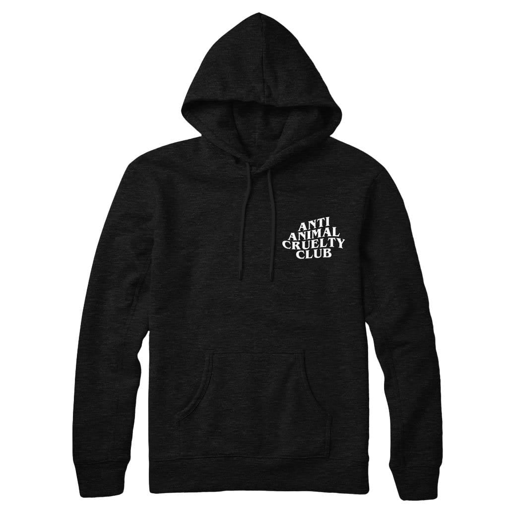 anti animal cruelty club hoodie