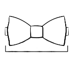 dimension nœud papillon