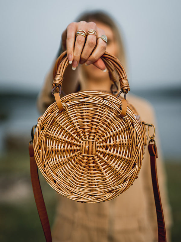 sac en osier rond woodandchic