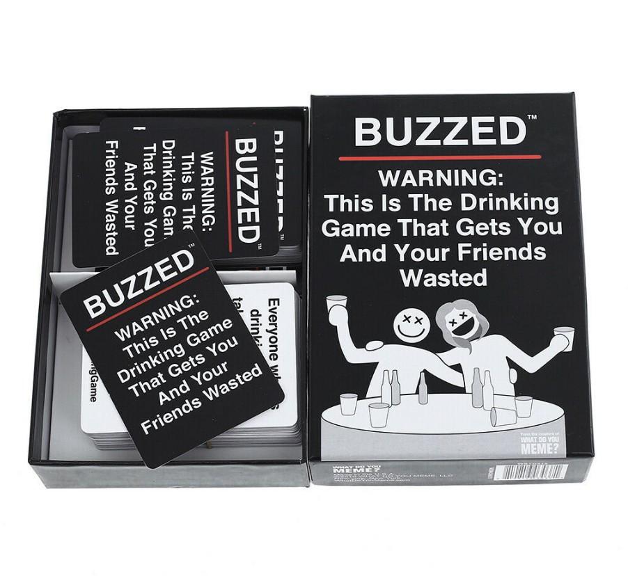 Buzzed Card Game - This is The Drinking Game That Gets You and Your Fr - StunningCloth