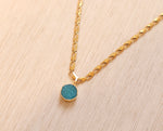 The Karly Necklace // Aqua