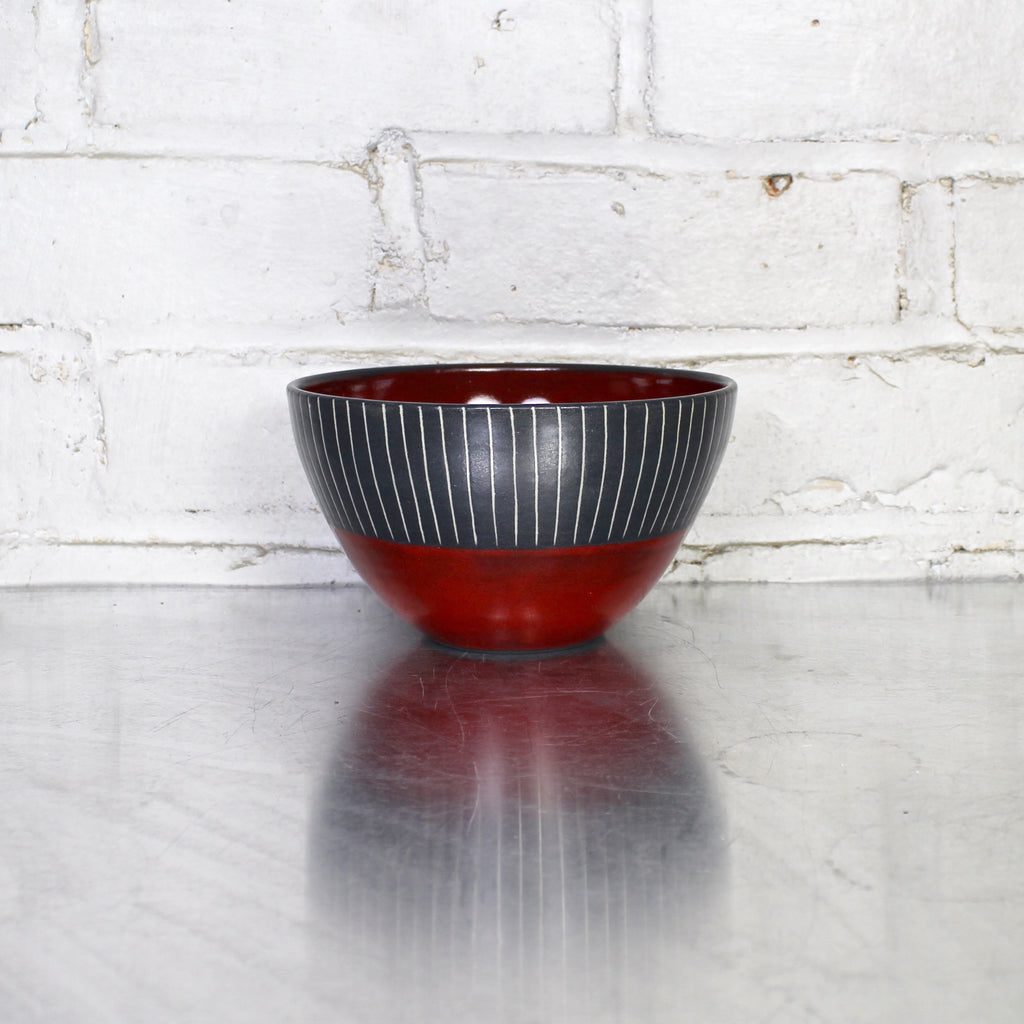 Simple Bowl by Sally Jaffee Fire Opal