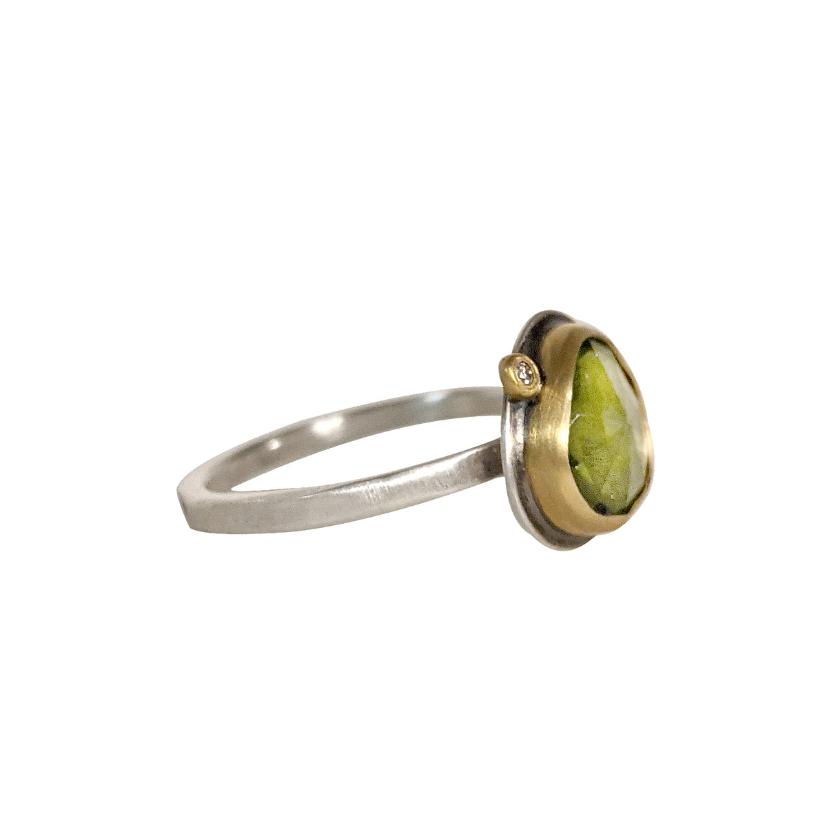 Contemporary Handmade Rings– Fire Opal