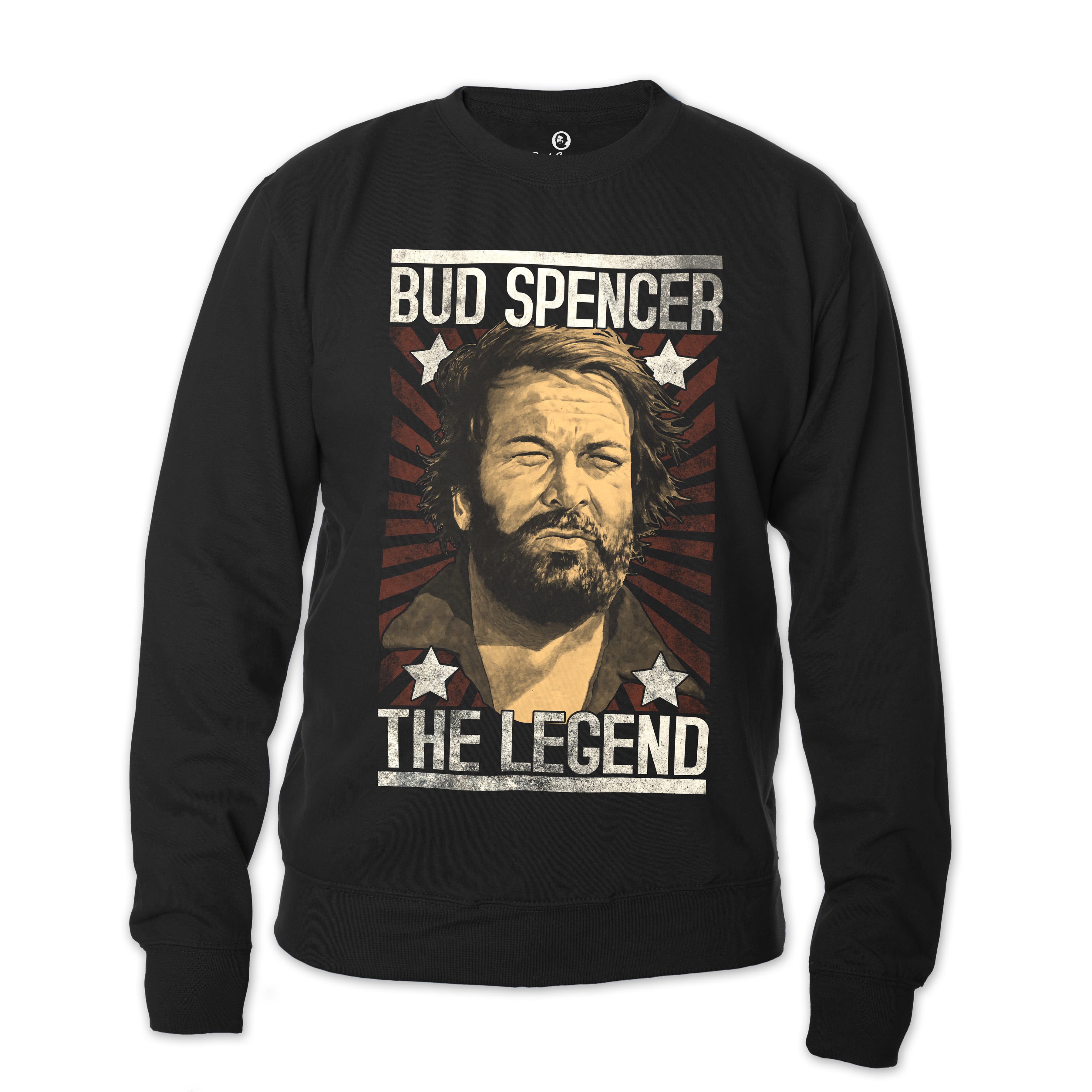 Terence Hill Bud Spencer T-Shirt Herren - Legends and Heroes (Schwarz) (S)  : : Fashion