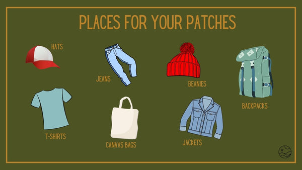 places for patches graphic