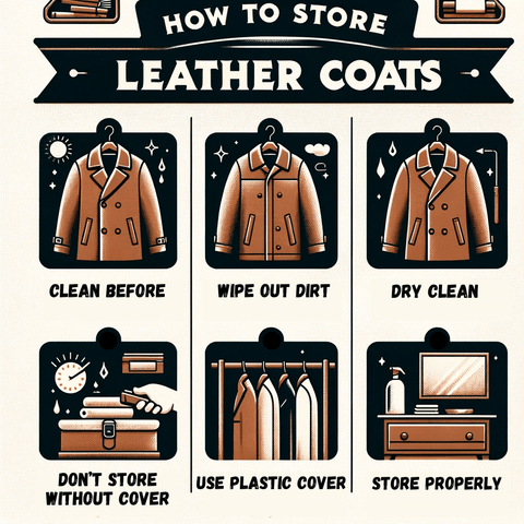 How to Store Leather Coats?