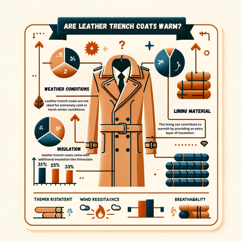 Are leather trench coats warm
