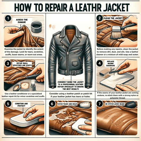 How to Repair Leather Jacket