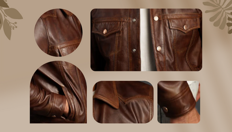 Raise Seasons by Customizing Your Brown Leather Trucker Year-Round