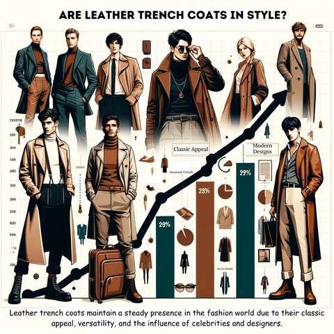 Are leather trench coats in style