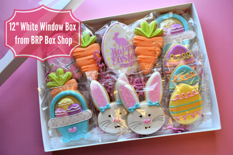 Happy Easter! Cute Easter Bunny Cookies – How to make a tiny sticker into a  cookie – Suz Daily