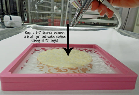 Airbrushing 101 Valentine Online Decorating Class Recording with Optio –  The Flour Box