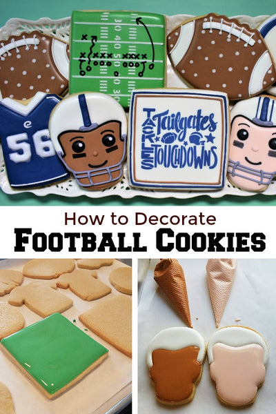 Football Cookie Decorating Kit › Sugar Art Cake & Candy Supplies