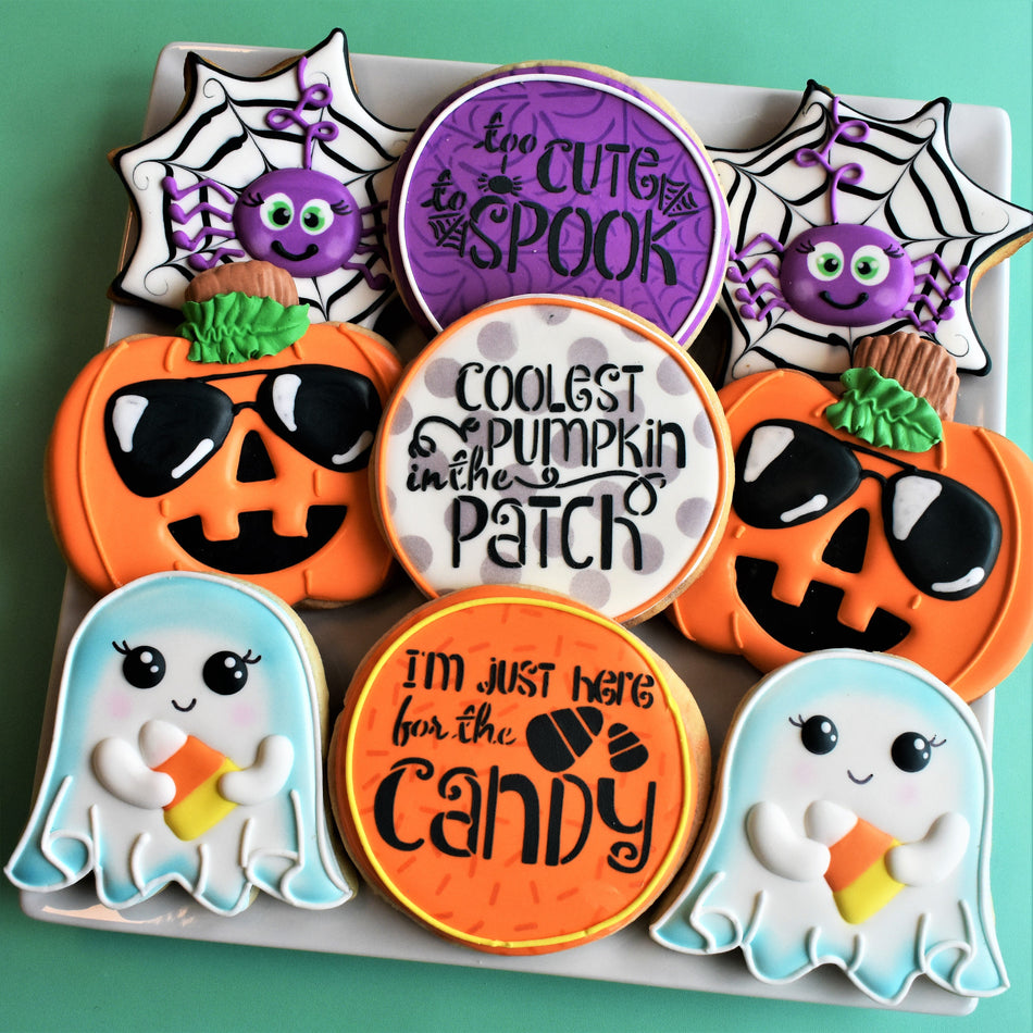 Cute Halloween Cookie Decorating Kit The Flour Box