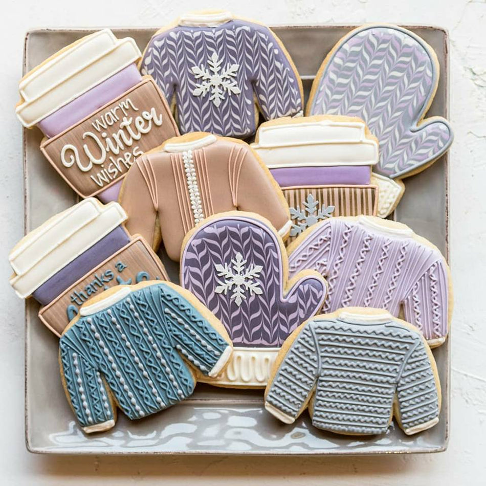 How to Decorate FOUR MORE Ugly Sweater Cookies (Part 2) – The Flour Box