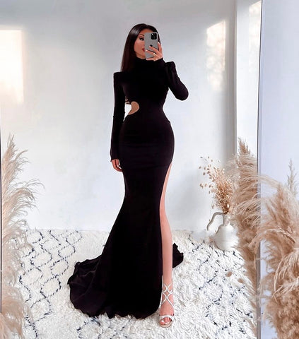 Zara black elegant dress