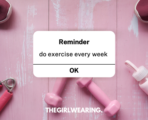 thegirlwearing do your exercise 2022 voornemens