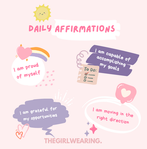 Daily affirmations thegirlwearing goals 2022