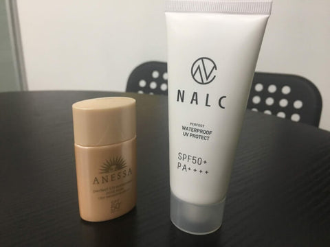 NALC Sunscreen VS Anessa Sunscreen