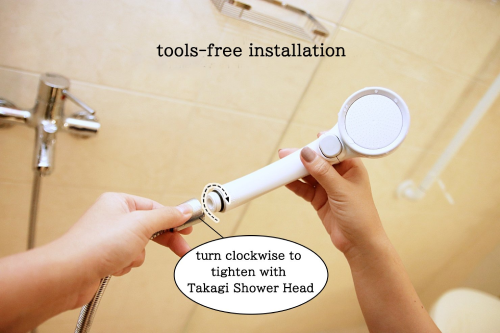 Easy way to install Takagi Shower Head