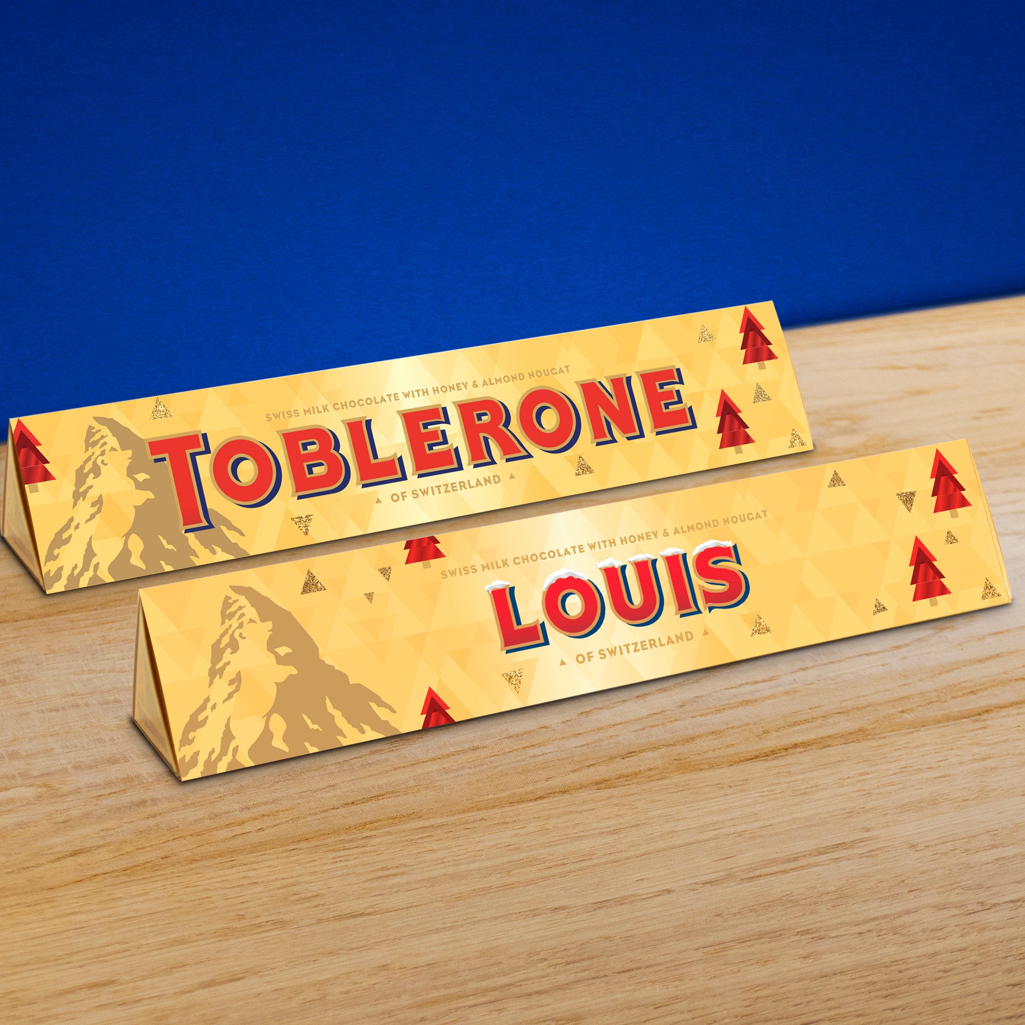 Personalise This 360g Toblerone With Christmas Personalised Sleeve And Tobleronefr