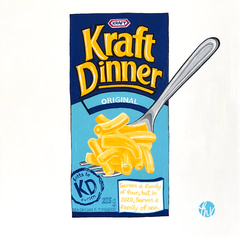 Kraft Dinner, 20x20