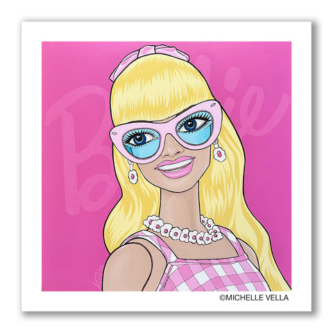 Margot Barbie Print